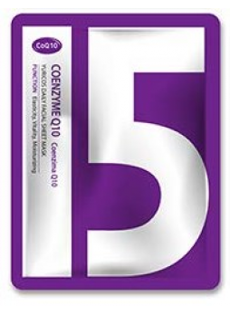 Маска для лица тканевая КОЭНЗИМ Q10, 22 мл