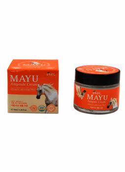 Крем для лица ампульный ЛОШАДИНЫЙ ЖИР Mayu Ampule Cream, 70 мл