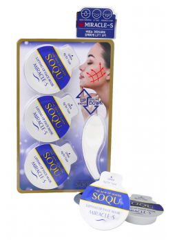Маска для лица ЛИФТИНГ-ЭФФЕКТ Lifting Up Face Mask, 3 шт * 4 г