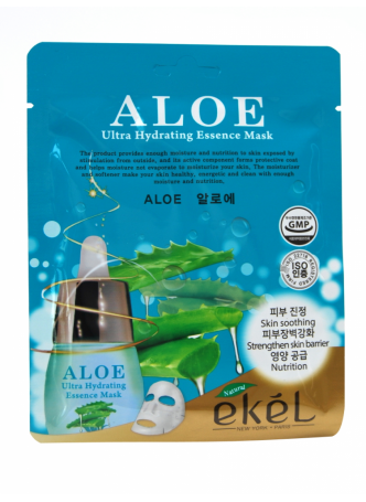 Маска для лица тканевая АЛОЕ Aloe Ultra Hydrating Essence Mask, 25 мл