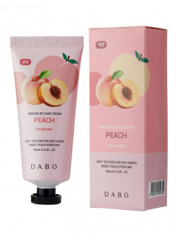 Крем для рук ПЕРСИК Dabo Skin Relief Hand Cream Peach, 100 мл