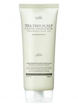 Маска для кожи головы ЧАЙНОЕ ДЕРЕВО La'dor Tea Tree Scalp Clinic Hair Pack, 200 мл