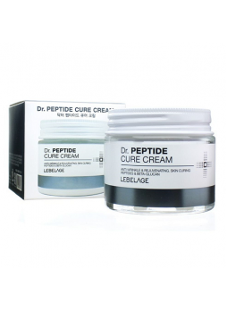 Крем для лица антивозрастной омолаживающий ПЕПТИДЫ Dr. Peptide Cure Cream, 70 мл