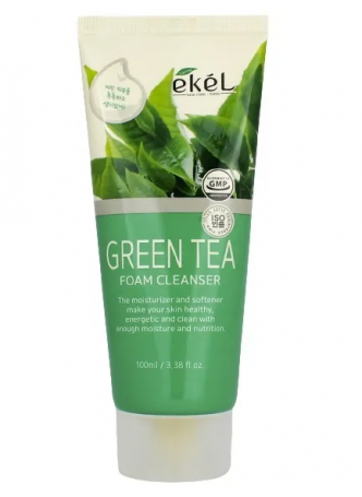 Пенка для лица нежная ЗЕЛЕНЫЙ ЧАЙ Green Tea Foam Cleanser, 100 мл