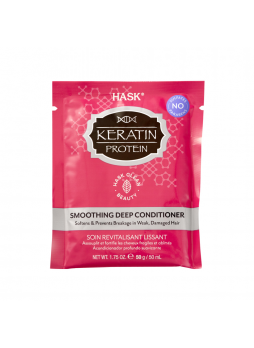 Кондиционер для придания гладкости волосам КЕРАТИН Hask Keratin Protein Smoothing Deep Conditioner Packet, 50 мл
