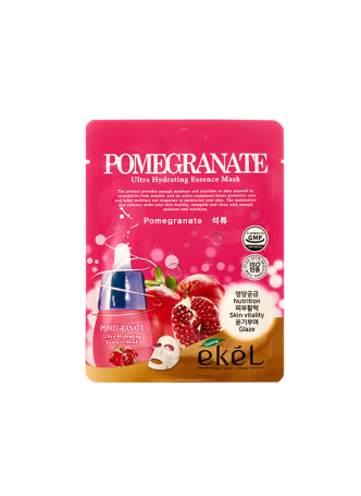 Маска для лица тканевая ГРАНАТ Pomegranate Ultra Hydrating Essence Mask, 25 мл