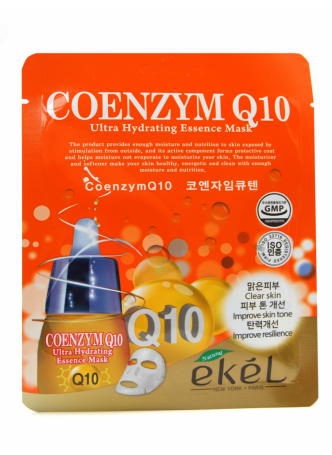 Маска для лица тканевая КОЭНЗИМ Q10 Coenzym Q10 Ultra Hydrating Essence Mask, 25 мл