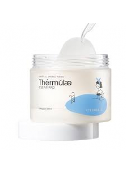 Пилинг диски для лица очищающие ТЕРМАЛЬНАЯ ВОДА SteamBase Thermulae Clear Pad, 100 шт.