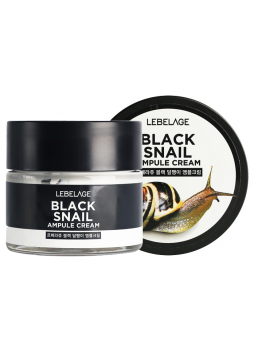 Крем для лица ампульный МУЦИН ЧЁРНОЙ УЛИТКИ Ampule Cream Black Snail, 70 мл