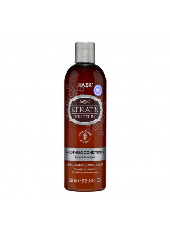 Кондиционер для придания гладкости волосам КЕРАТИН Hask Keratin Protein Smoothing Conditioner, 355 мл