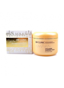 Маска для лица НОЧНАЯ/КОЛЛАГЕН Collagen Sleeping Pack, 100 мл