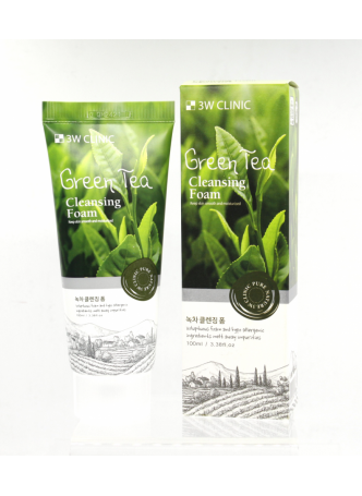 Пенка для умывания ЗЕЛЕНЫЙ ЧАЙ/НАТУРАЛЬНАЯ Green Tea Foam Cleansing, 100 мл