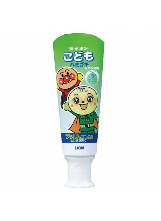 Зубная паста для ДЕТЕЙ слабообразивная ДЫНЯ Lion kid's, 40гр