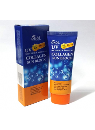 Крем солнцезащитный увлажняющий КОЛЛАГЕН Soothing / Moisture Collagen Sun Block, 70 мл