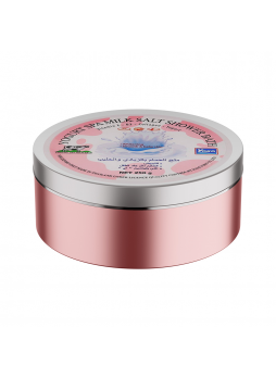 Скраб солевой ЙОГУРТ И МОЛОКО yogurt spa milk salt shower bath, 250 гр