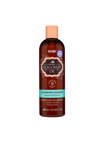 Шампунь для волос питательный КОКОСОВОЕ МАСЛО Hask Monoi Coconut Oil Nourishing Shampoo, 355 мл