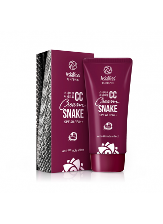 СС-крем для лица выравнивающий ЗМЕИНЫЙ ПЕПТИД SNAKE CC Cream, 60 мл