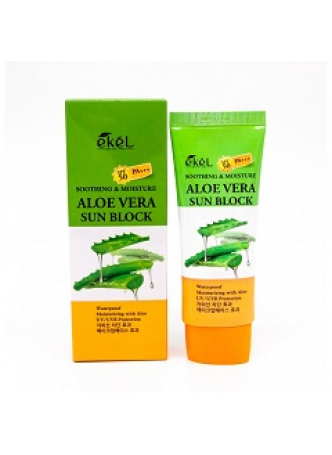 Крем солнцезащитный увлажняющий АЛОЕ ВЕРА Soothing & Moisture Aloe Vera Sun Block SPF 50/PA+++, 70 мл