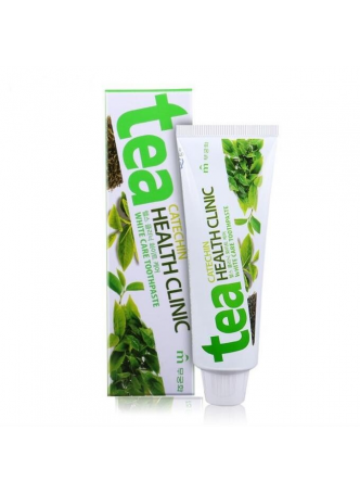 Зубная паста ЗЕЛЕНЫЙ ЧАЙ Tea Catechin Health Clinic, 100 гр