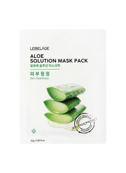Маска для лица тканевая АЛОЭ Aloe Solution Mask Pack, 25 г